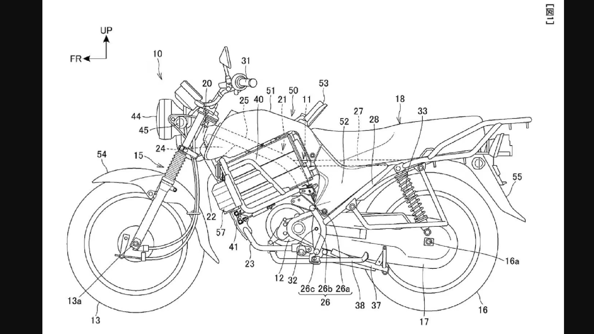 Honda Ace Electric Patent Image m1