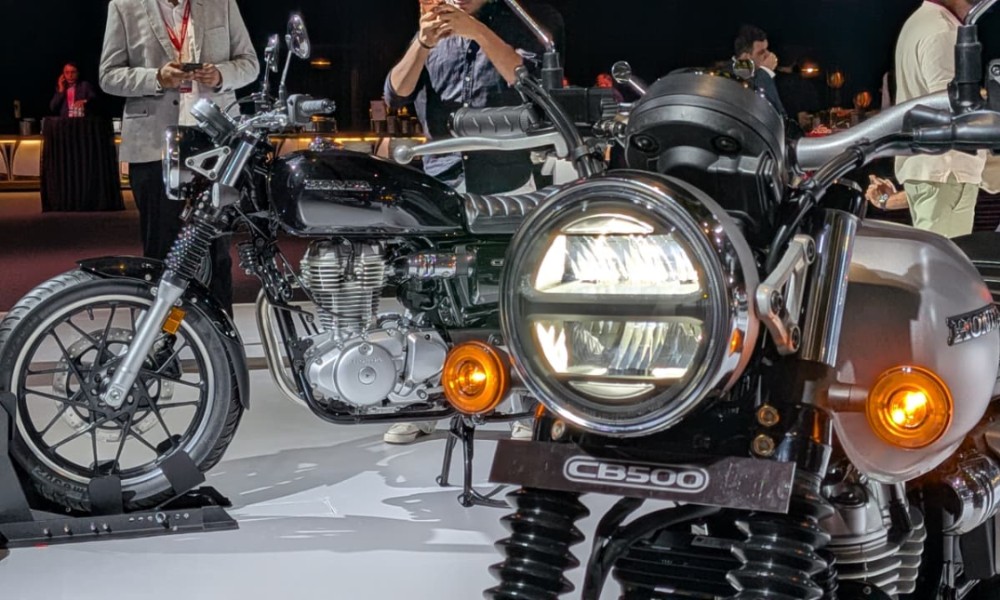 Honda CB 500 unveiled India carandbike 2