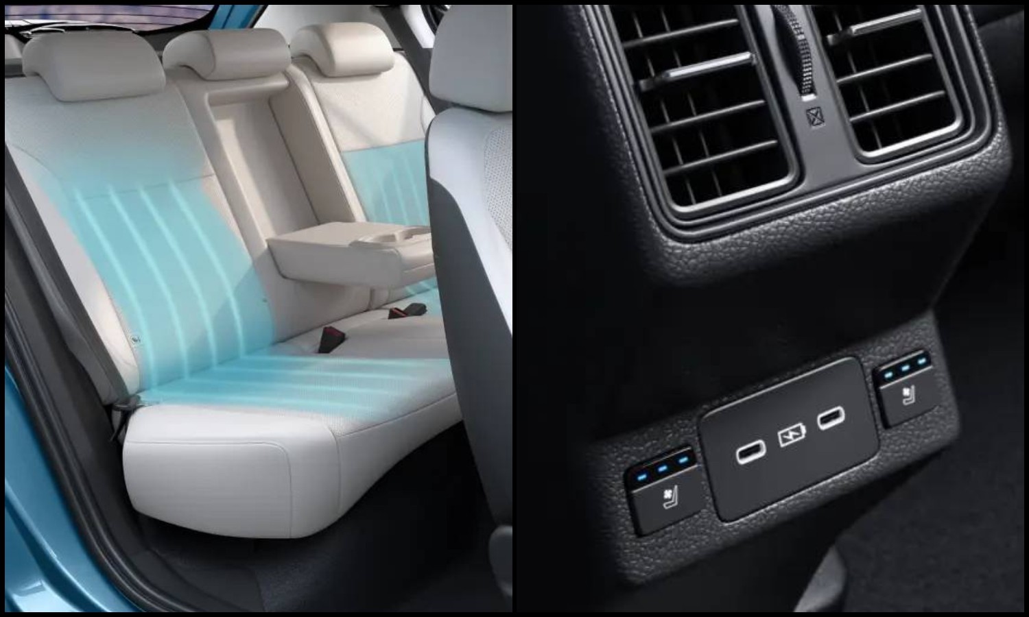 Honda Elevate facelift ventilated rear seats
