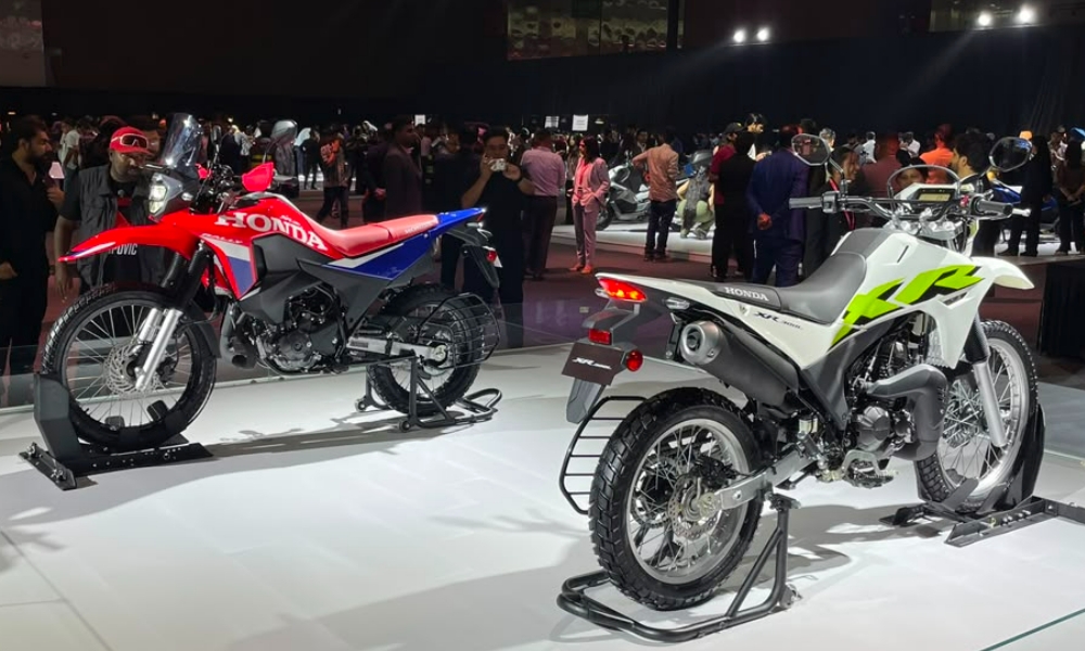 Honda XR 300 L XR 300 Rally India Debut