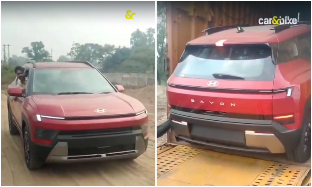 Hyundai Bayon Spied