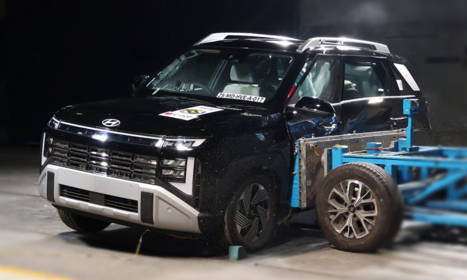 New Hyundai Venue Secures 5-Star Bharat NCAP Safety Rating