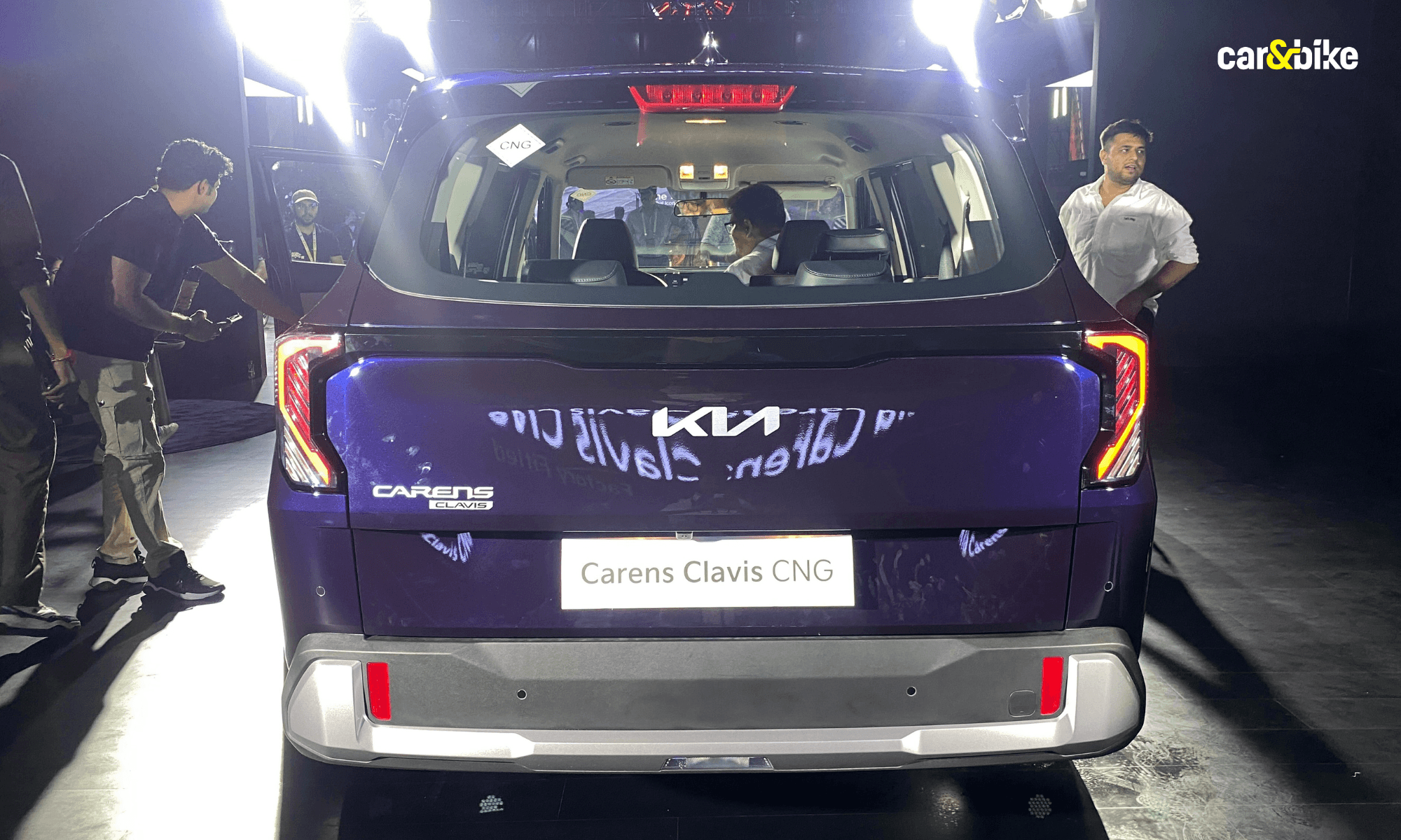 Kia Carens Carens Clavis CNG Showcased In India 3