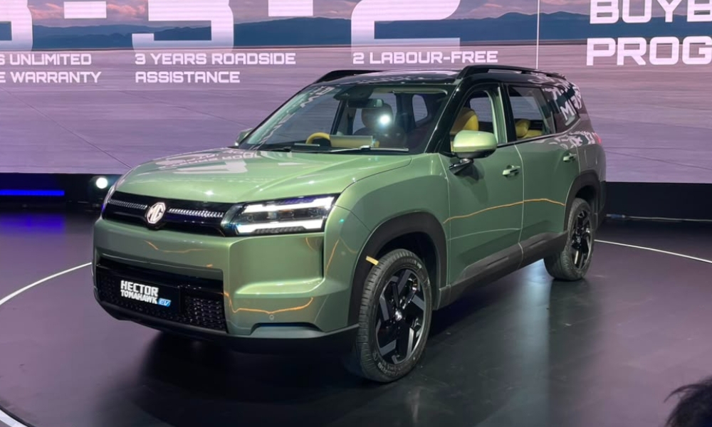 Tomahawk Launching MG Hector Tomahawk EV Receives Over 10,000 Bookings Within Two Months