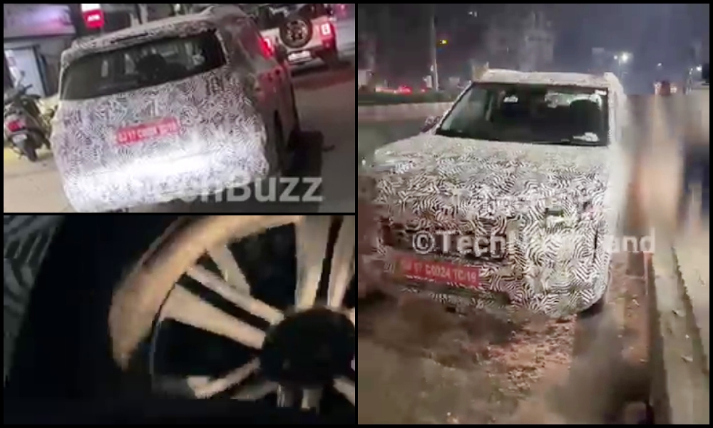 MG Starlight 650 Wuling SUV spied testing 2