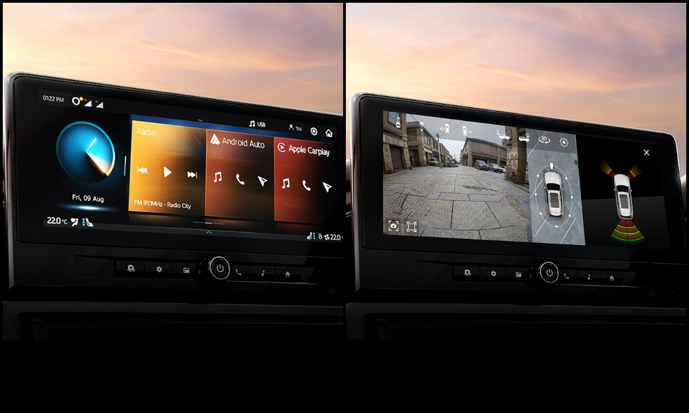 Mahindra Scorpio N touchscreen