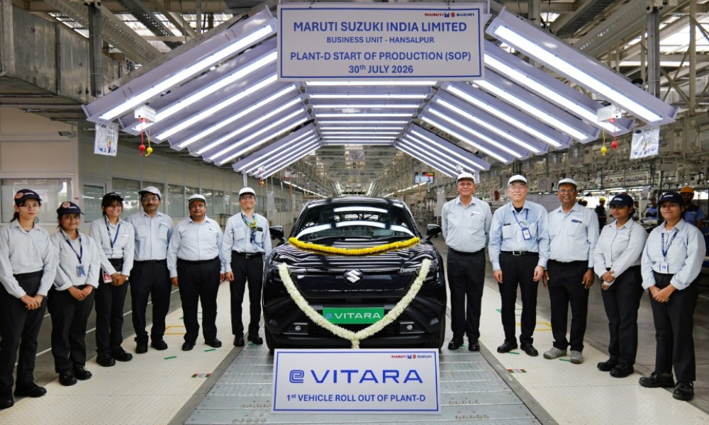 Maruti Suzuki’s Hansalpur Plant Hits 10 Lakh Annual Production Capacity; First For Suzuki Globally