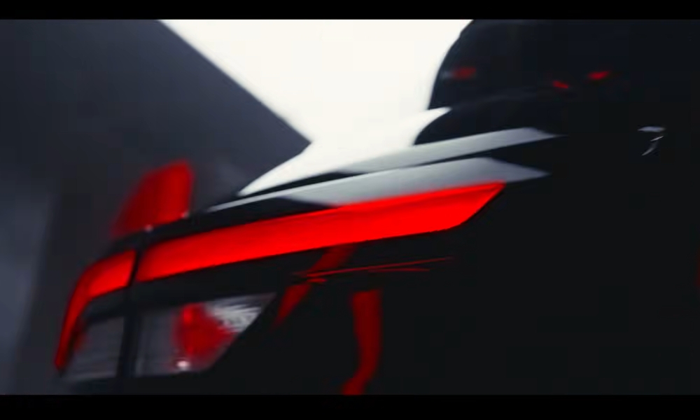 Maruti brezza facelift teaser 3