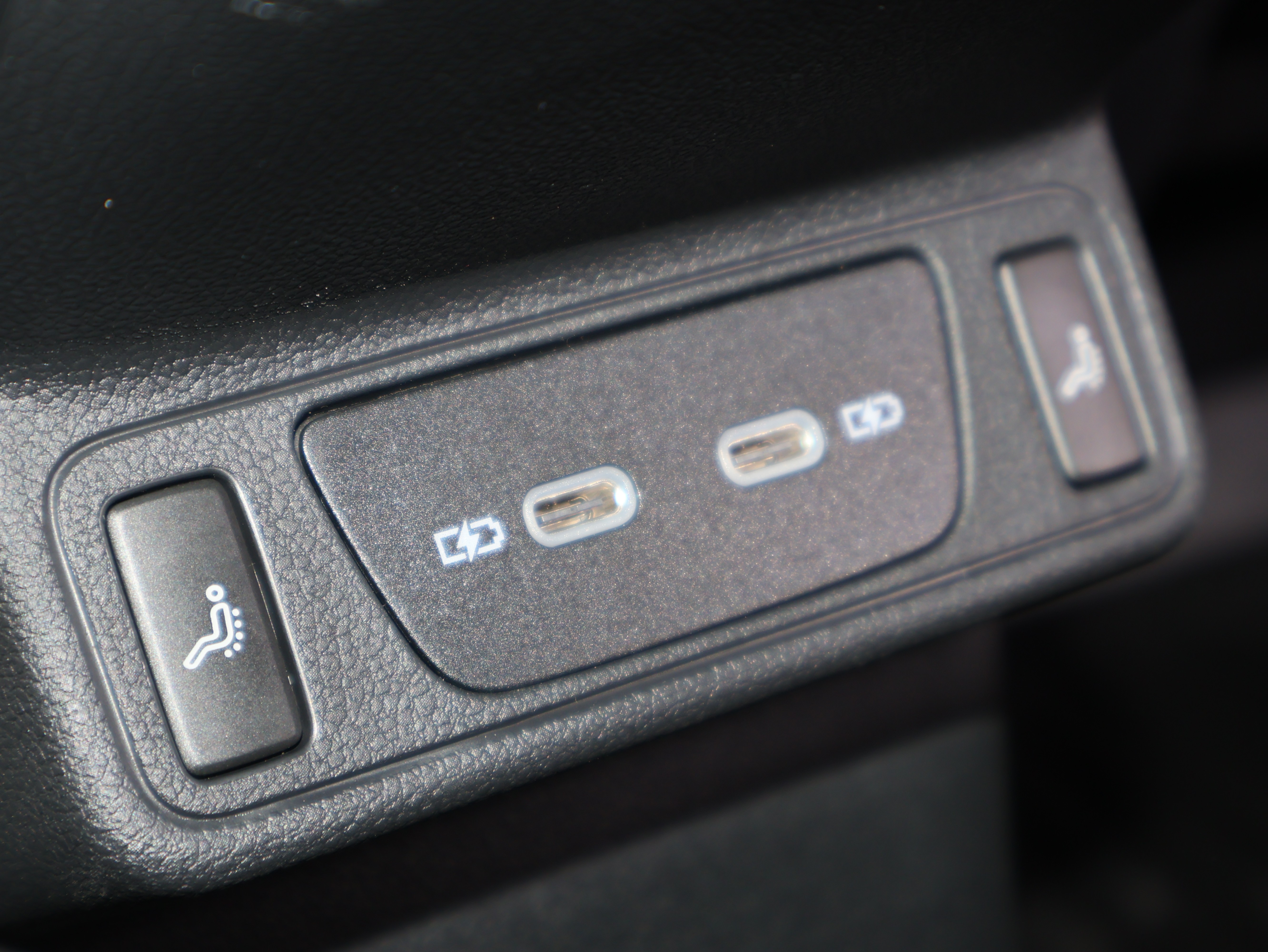 Massager buttons