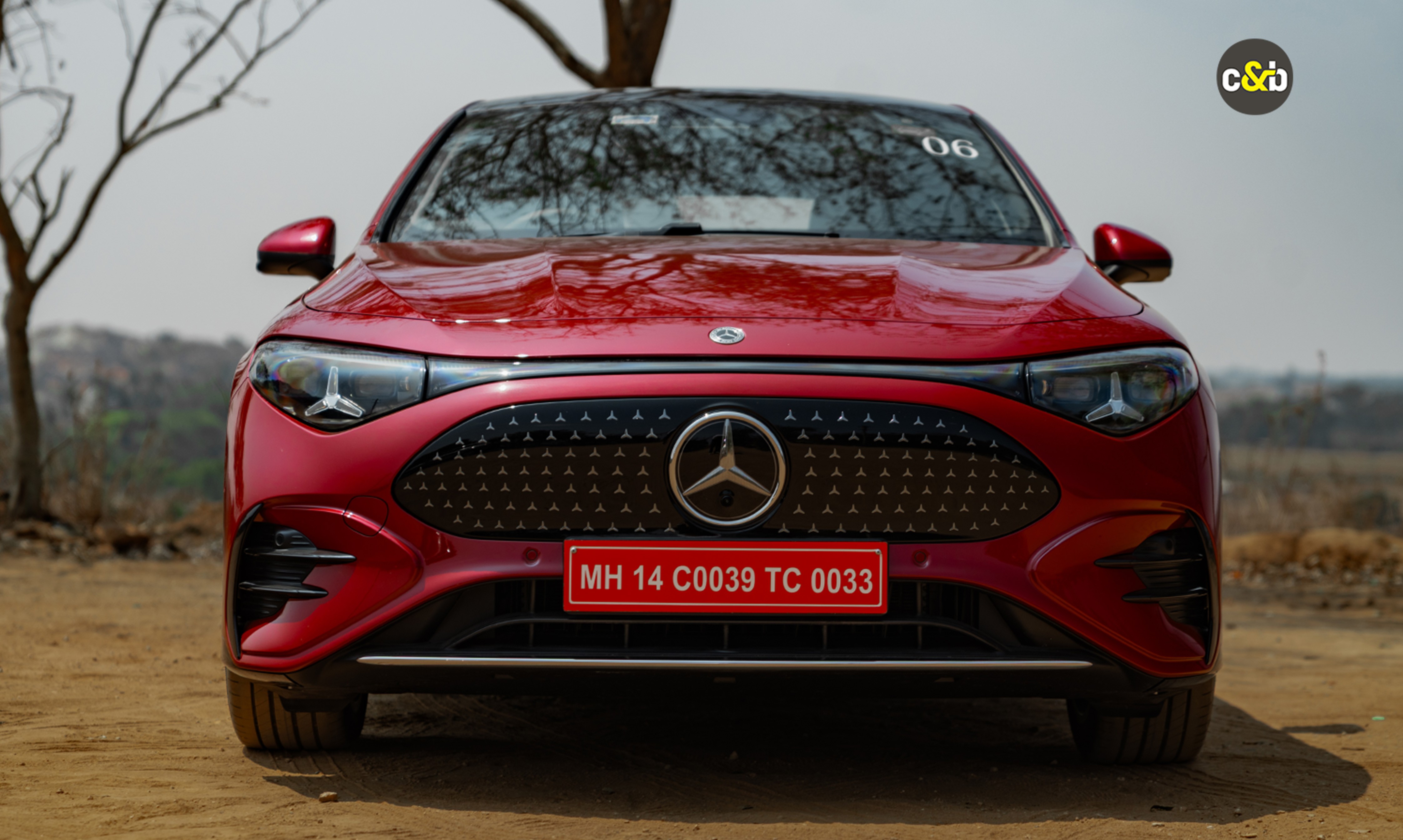 Mercedes Benz CLA Electric Front view