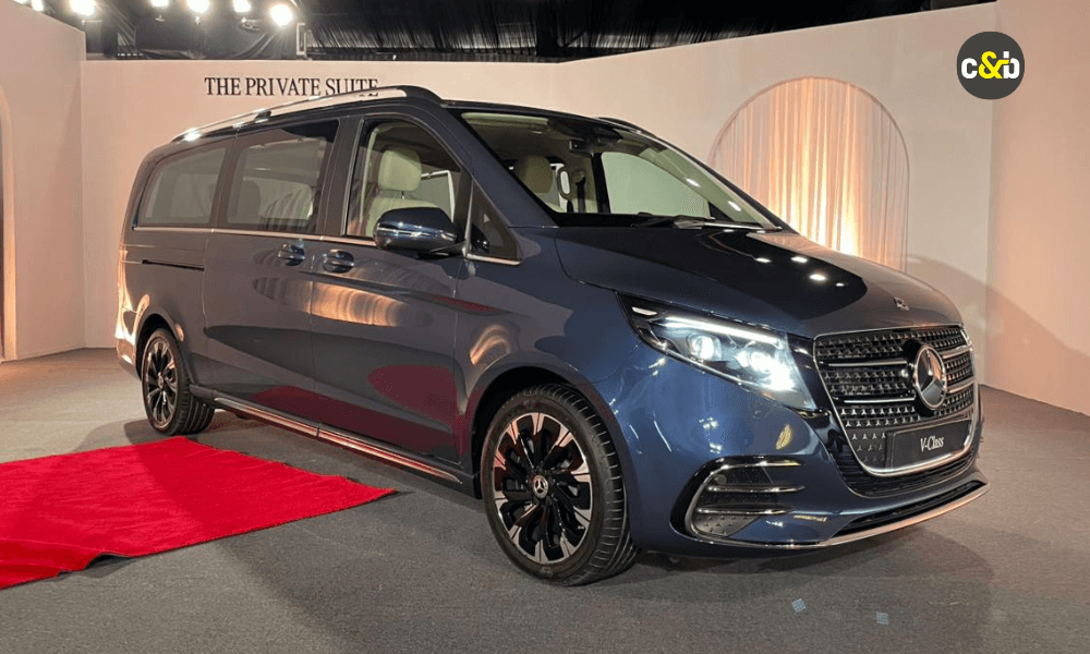 New Mercedes-Benz V-Class Makes India Debut; Launch Tomorrow