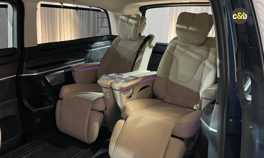 Mercedes V class rear side