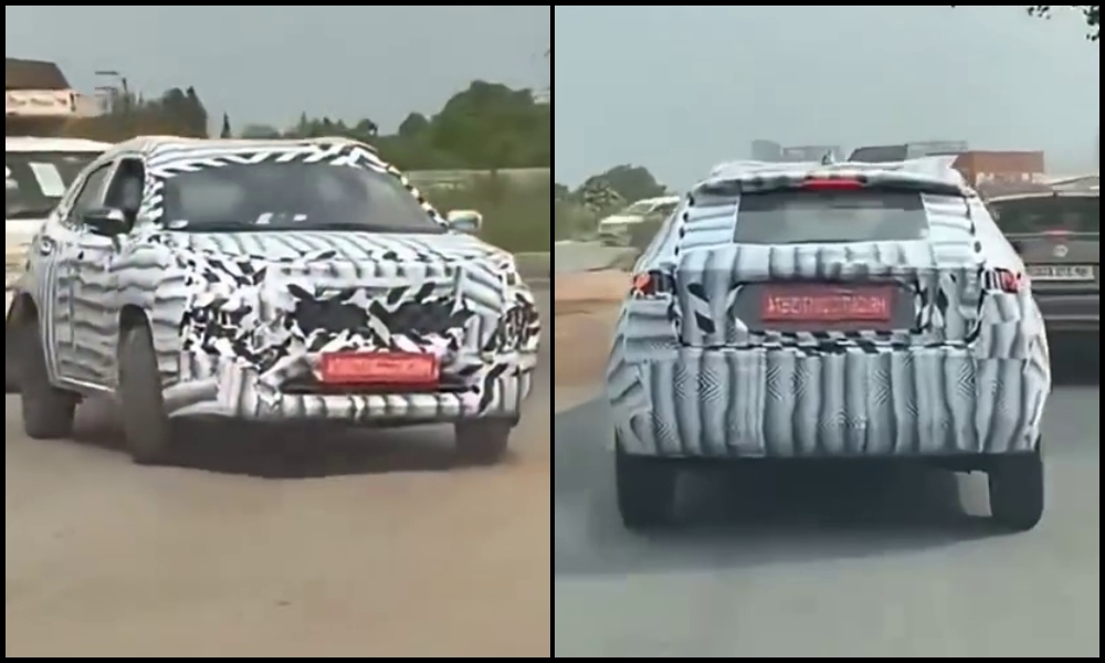 2026 Maruti Suzuki Fronx Facelift Spied On Test