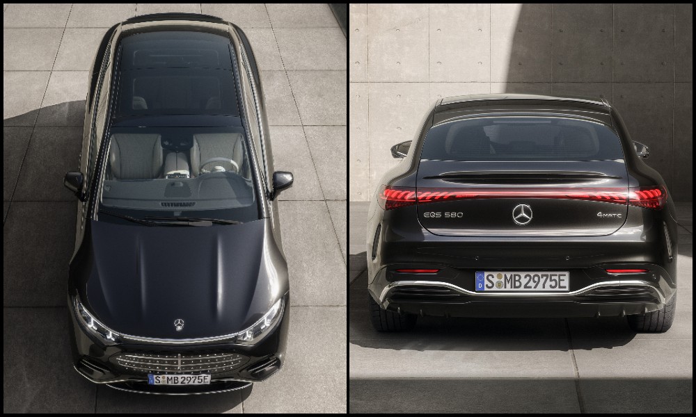 New Mercedes Benz EQS 580 Sedan 4