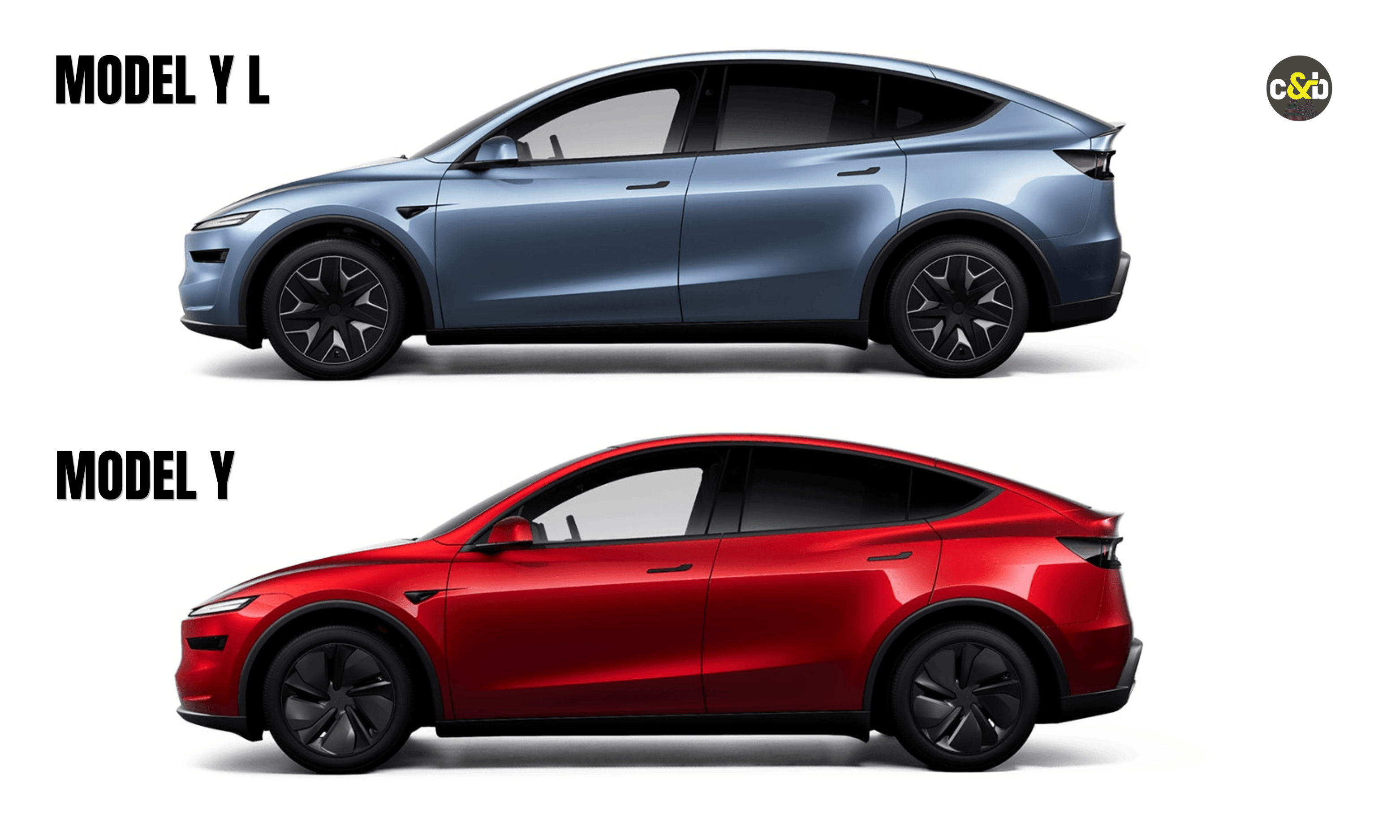 New Tesla Model Y L vs Model Y 1