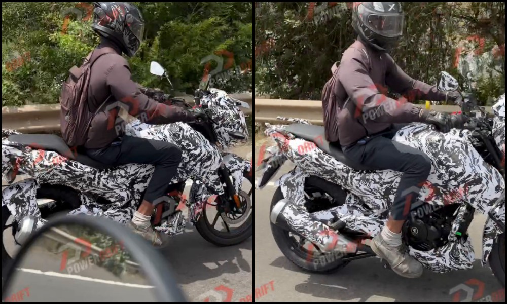 New gen bajaj Pulsar spied 1