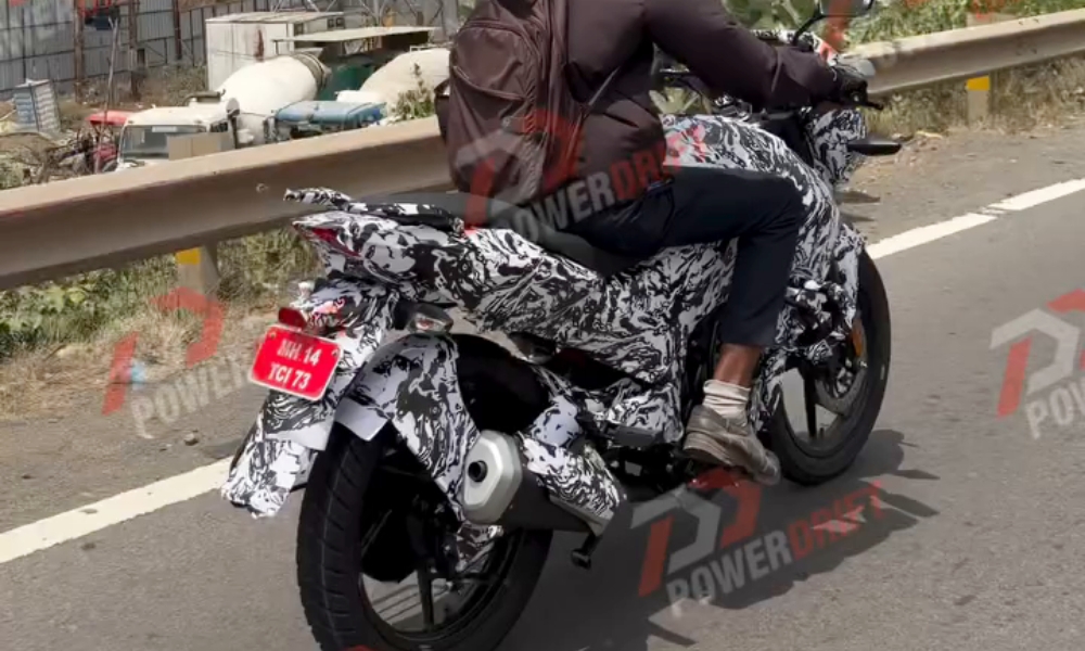 New gen bajaj Pulsar spied 2