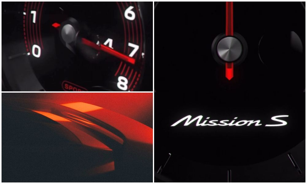 Porsche Mission R Design Porsche Mission S Concept Teased Ahead Of October 15 Debut
