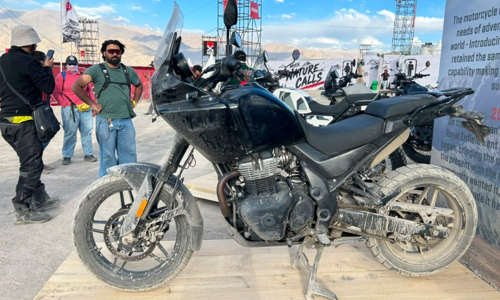 Royal Enfield Himalayan 750 Showcased In India 2