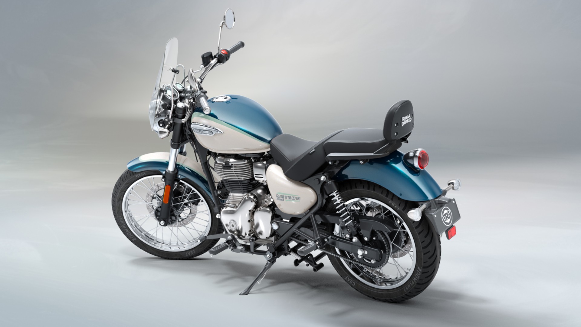 Royal Enfield Meteor 350 Aurora Retro Green m1