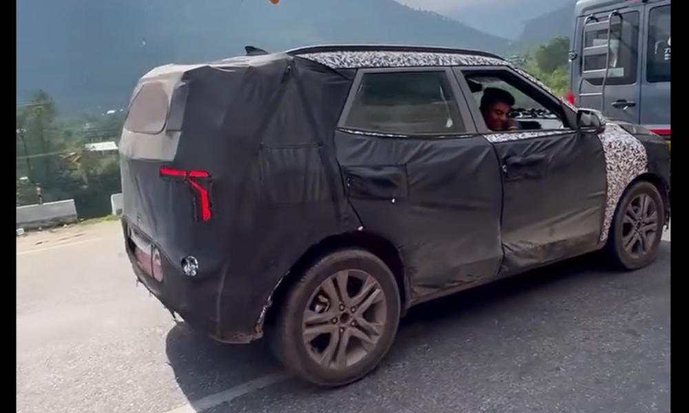 Second Gen Kia Sonet spied 1
