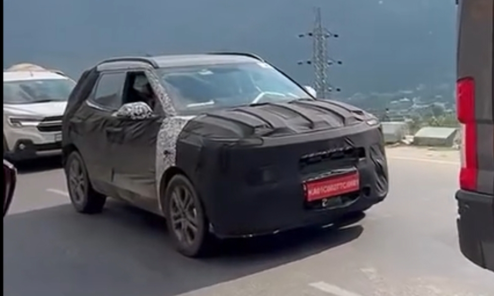 Second Gen Kia Sonet spied