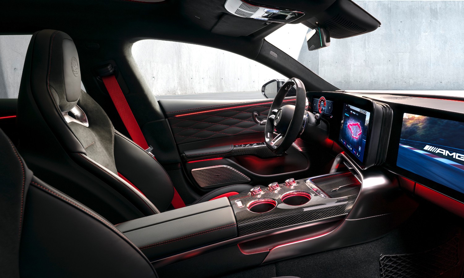 Second gen Mercedes AMG GT 4 Door Coupe 1