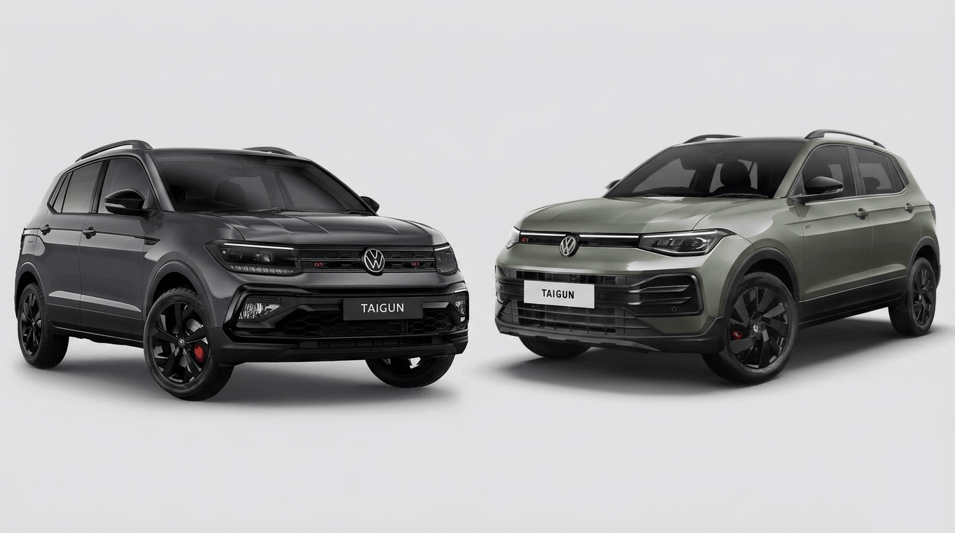 Volkswagen Taigun: Old Vs New