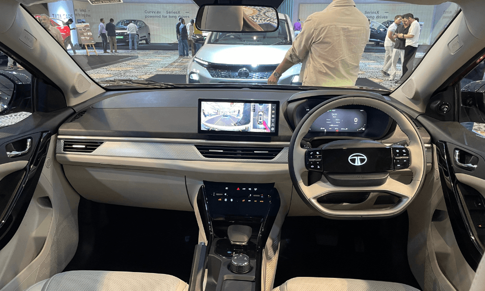 Tata Curvv Series X interior