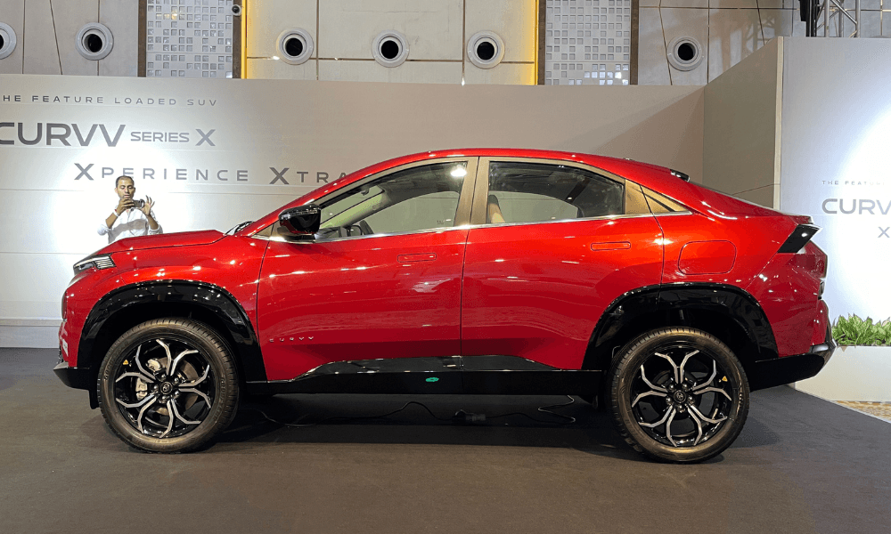 Tata Curvv Series X side