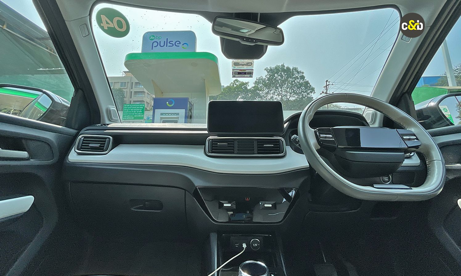 Tata Punch EV Dashboard