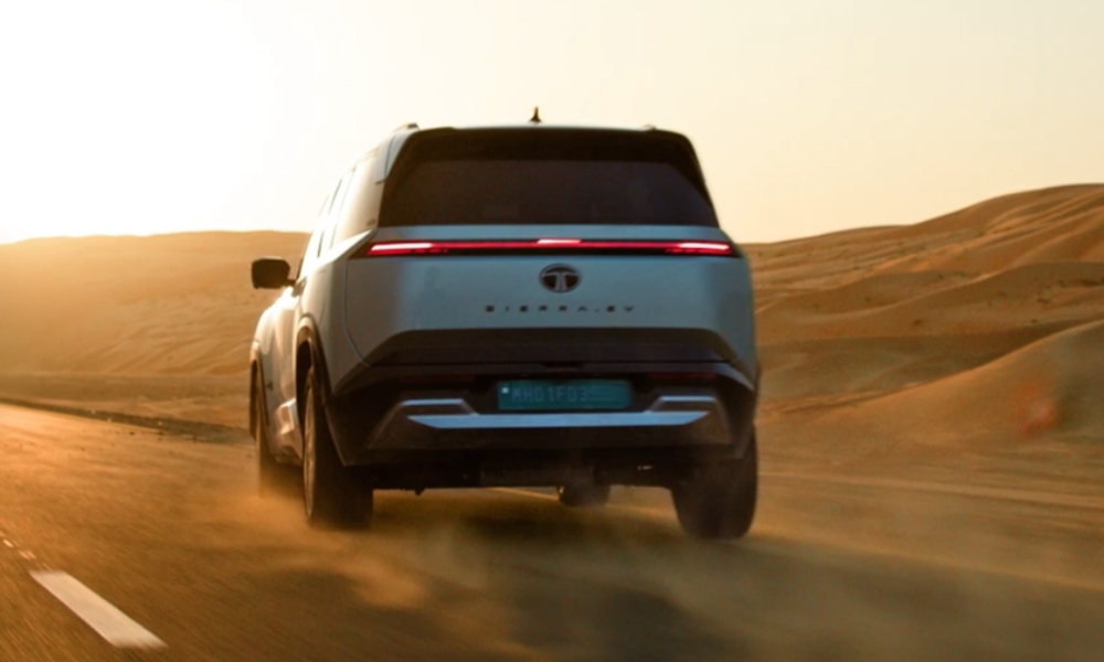 Tata Sierra EV teaser