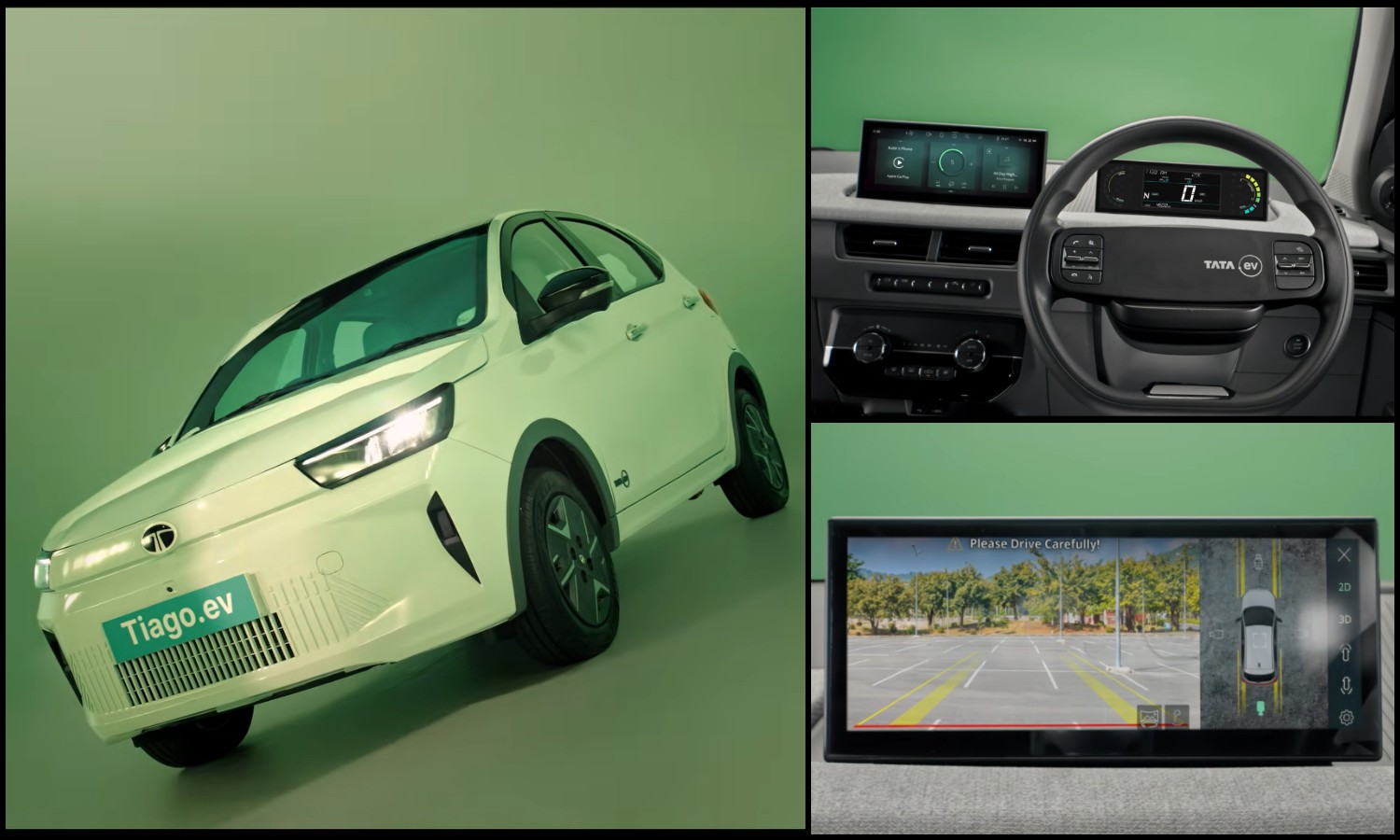 2026 Tata Tiago EV Facelift Interior Revealed; Gets New Dash, 360 Deg Cameras, Rear AC Vents