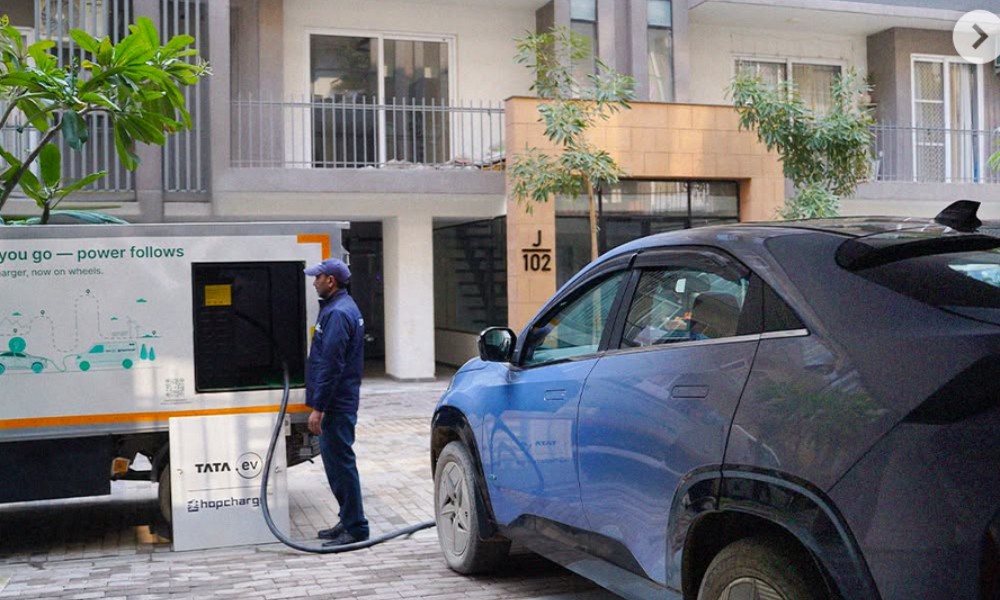 Tata Motors To Offer Mobile Vans For Doorstep Charging In Delhi NCR