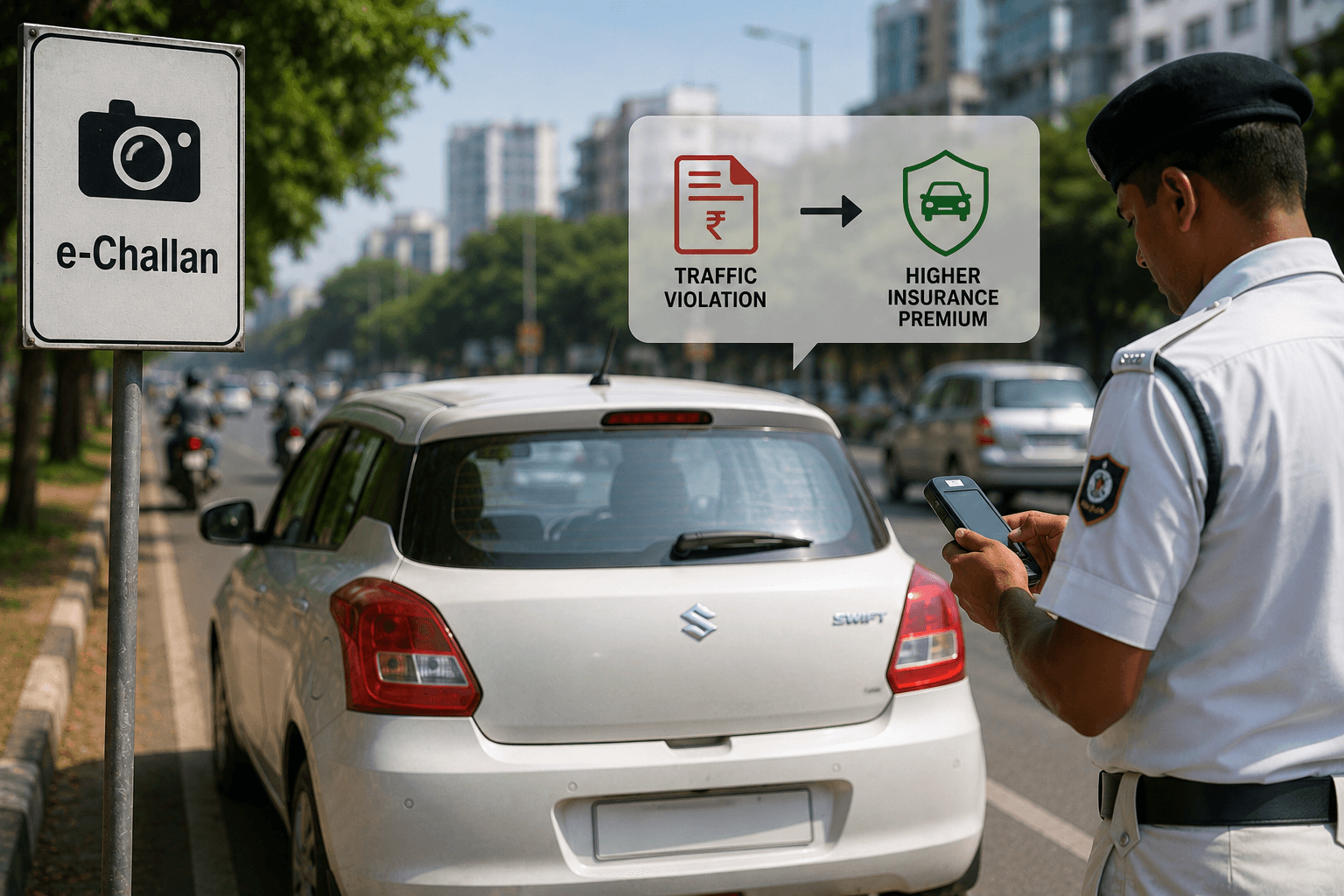 Traffic Violation Insurance Premium Impact