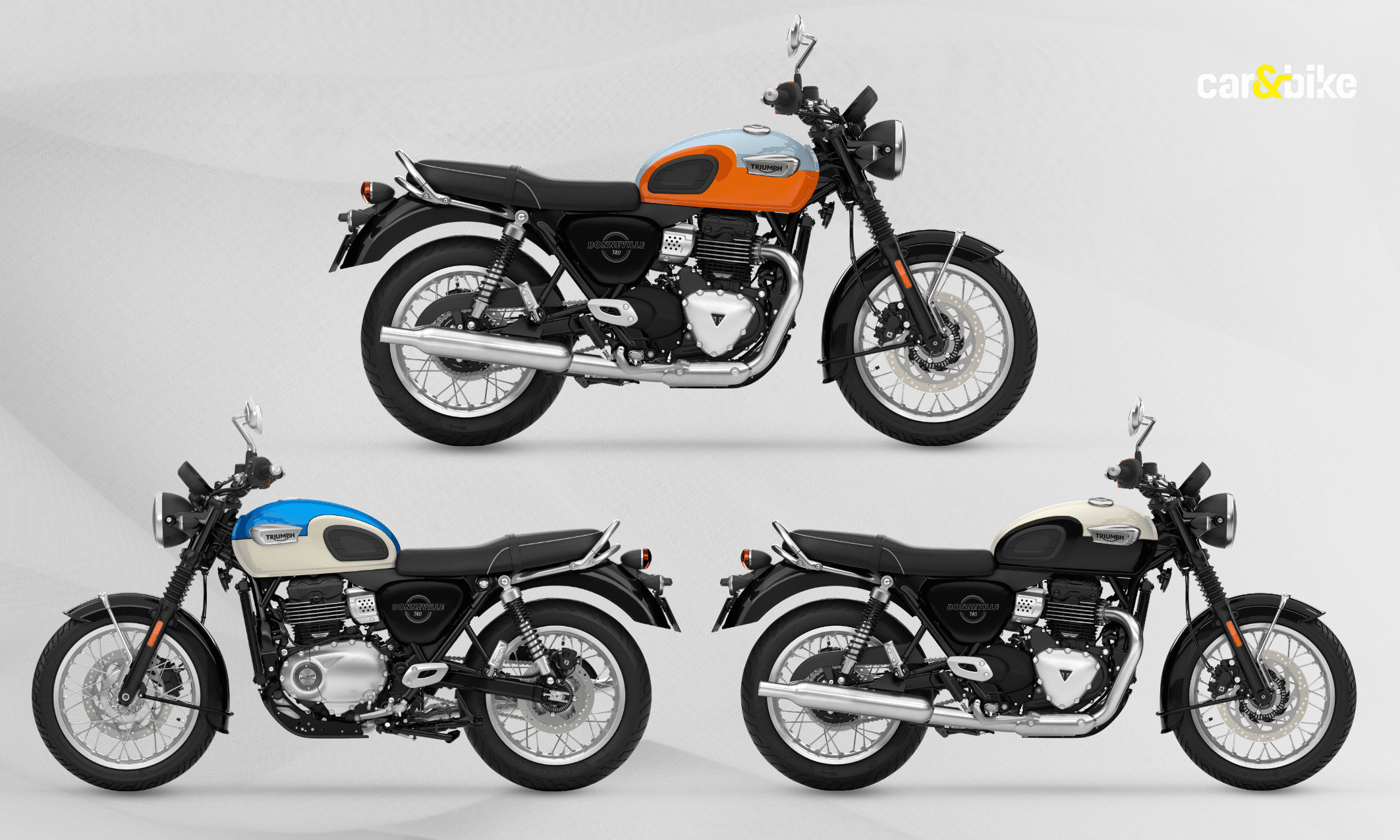 Triumph Bonneville T40 Bonneville T4 Colour Options 2