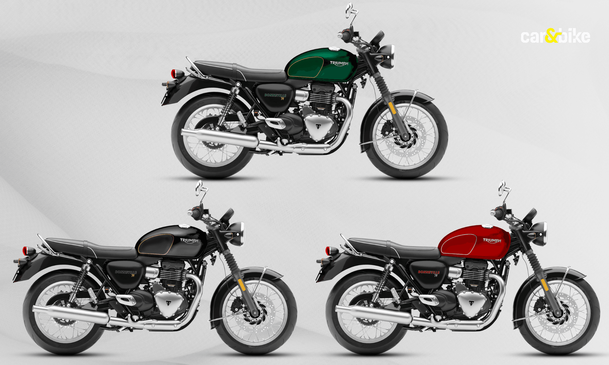 Triumph Bonneville T40 Bonneville T4 Colour Options 4