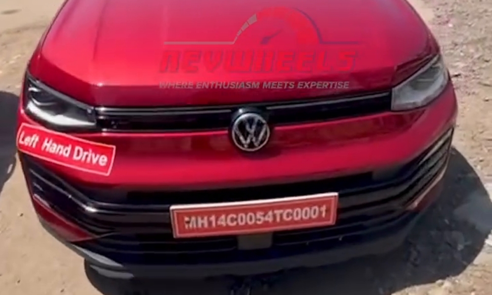 VW Taigun Facelift Spied Testing 3