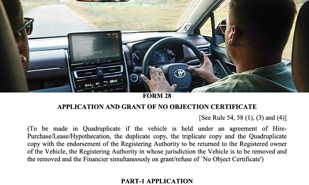 Inter-State Vehicle Transfers May Soon Not Require An NOC