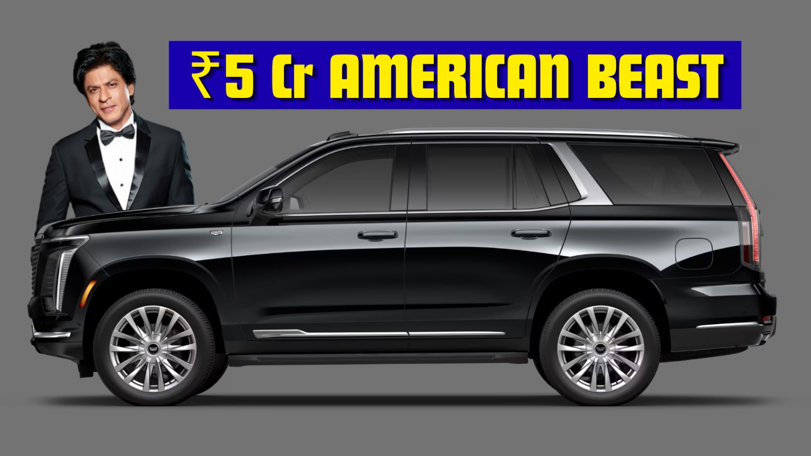 King’s New Ride: Shah Rukh Khan Adds Rs 5 Crore American SUV Cadillac Escalade To His Garage
