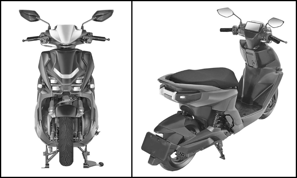 Yamaha Electric scooter patent carandbike 1