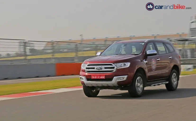 Post GST Ford Endeavour Manual Variant Prices Listed In A Leaked Document