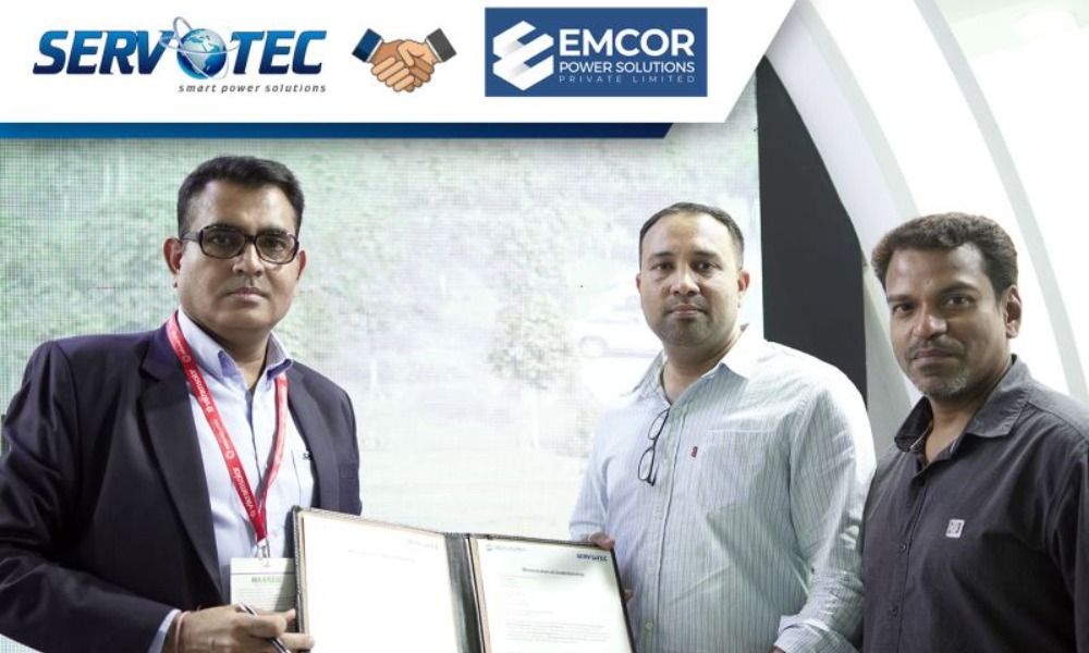Servotech And EMCOR Join Forces To Deploy 1,000 EV Charging Stations Across India