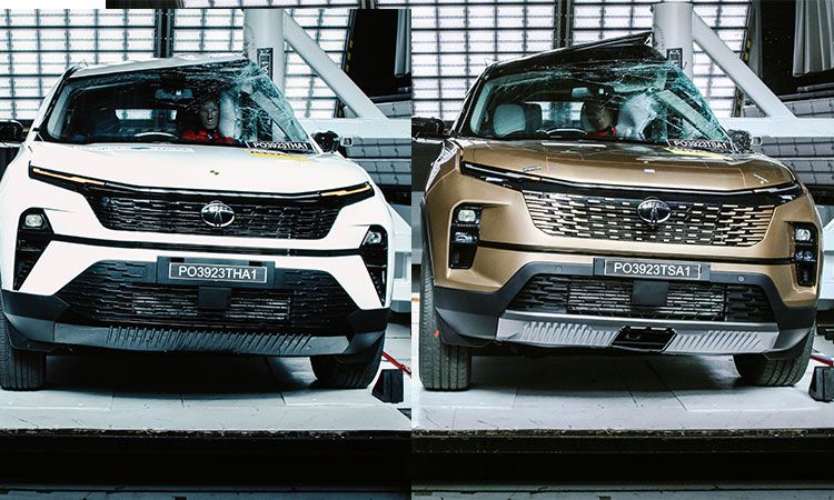 Tata Harrier Facelift, Safari Facelift Secure Five Stars In Global NCAP Crash Tests