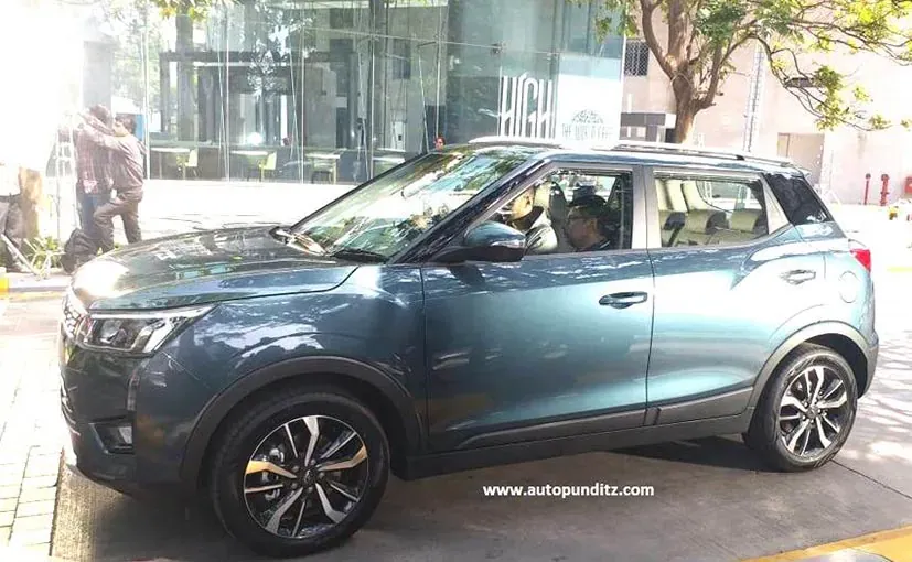 Mahindra XUV300 Spotted During TVC Shoot