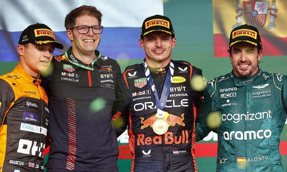 Verstappen Beats Norris To Victory In Brazil As Fernando Alonso Fights For Podium