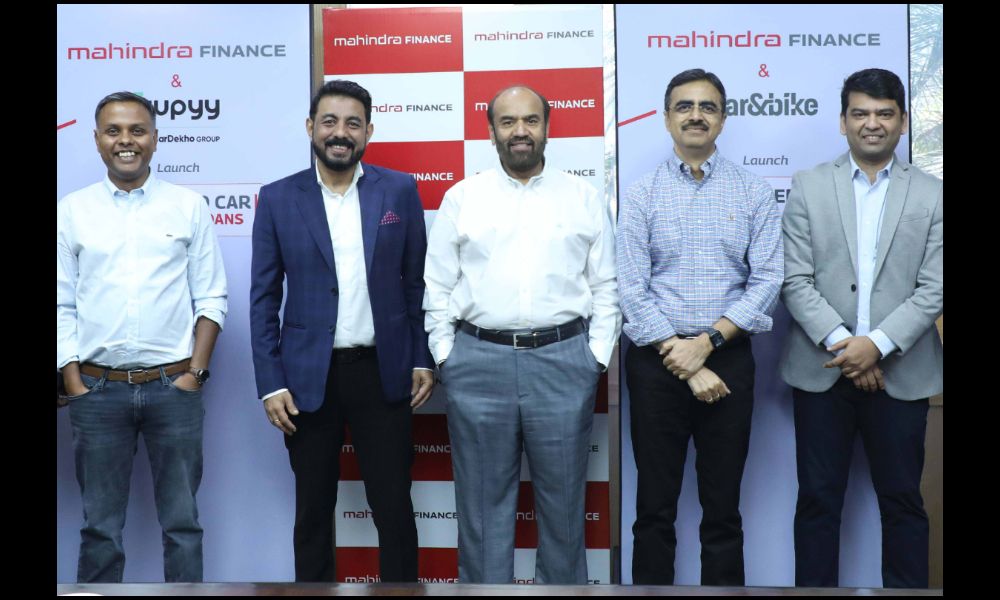 Mahindra Finance Partners With carbike, Rupyy To Launch New Used Car Loan Service