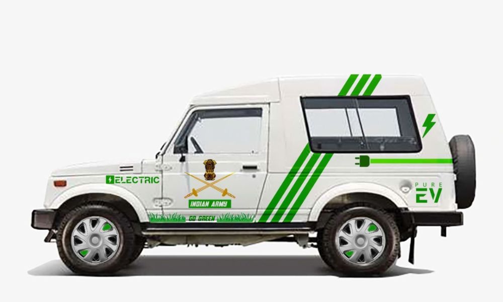 India Army’s Old Military Gypsies Get Converted Into EVs