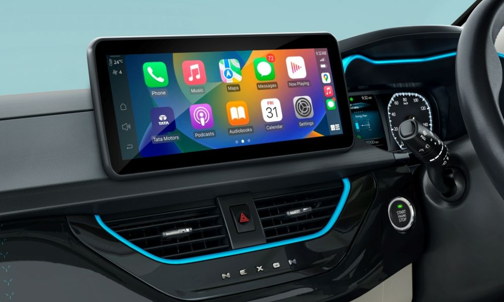 Tata Nexon EV Max XZ+ Lux Gets Upgraded 10.25-inch Touchscreen