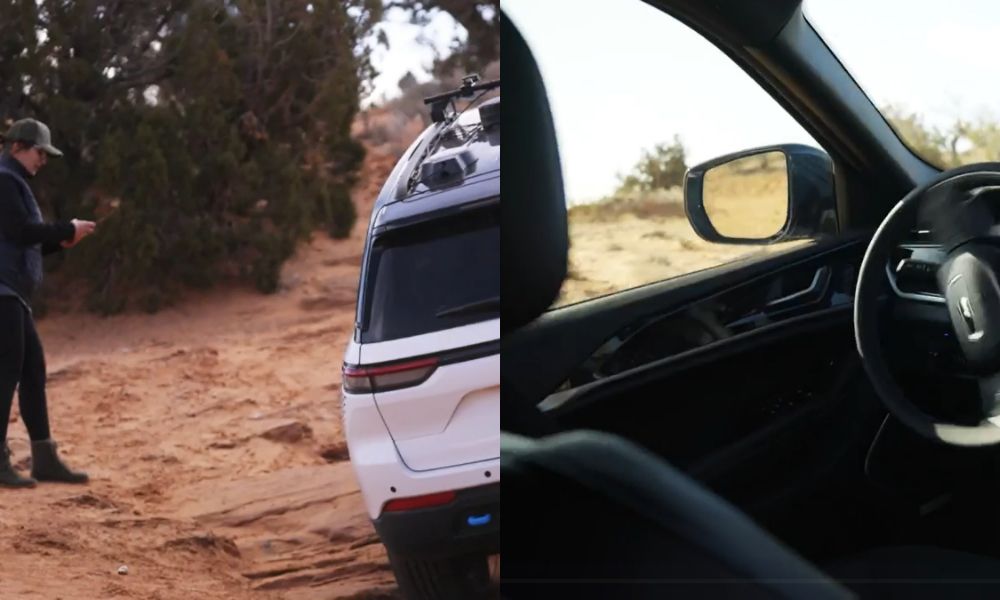 Jeep Grand Cherokee autonomous tech test mules 1